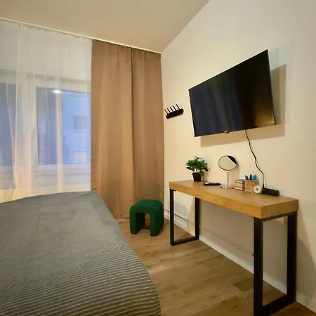Stylish Mit Beamer & Balkon Zentral Апартаменты Хаген